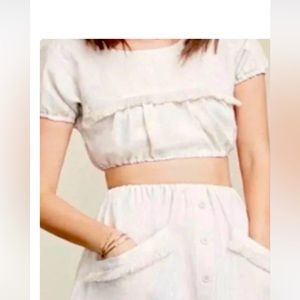 Reformation Jalisco crop top XS